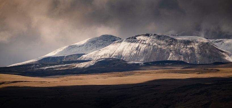 Threatening skies over Þórsmörk, Iceland by Melissa Peltenburg