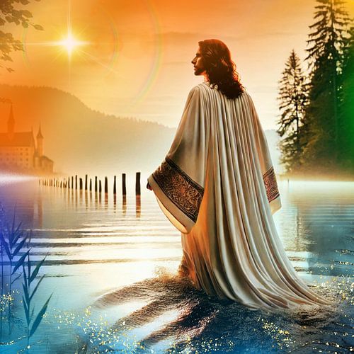 "The Miraculous Walk: Jesus Across the Water"