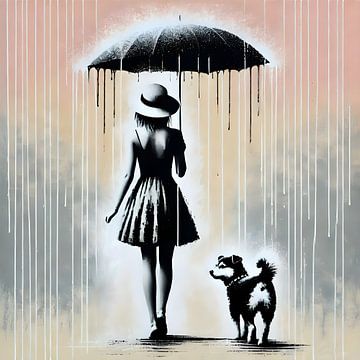 Rainy day van FoXo Art