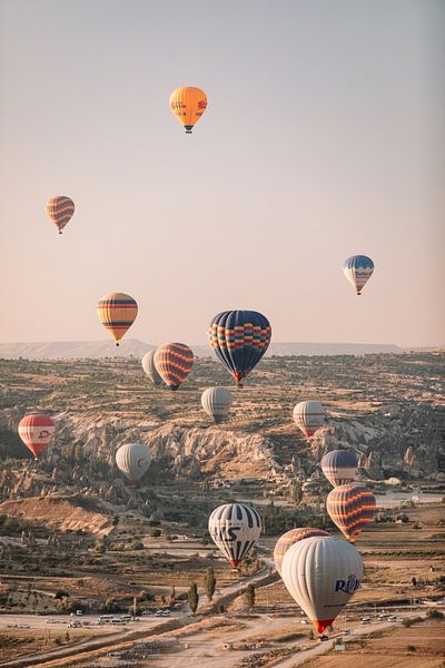 Luchtballon Cappadocia van Niels Keekstra