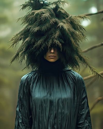 Bosvrouw een spiritueel portret