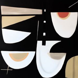 Abstrait moderne "Symboles"