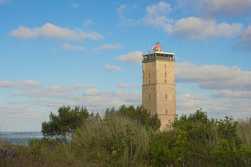 Der Brandaris, der berühmte quadratische Leuchtturm von Terschelling. von Douwe Schut