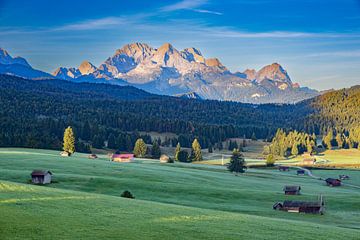 Zugspitze, 2962m, massif du Wetterstein sur Walter G. Allgöwer