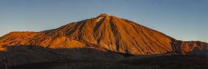 Quand le matin touche le volcan