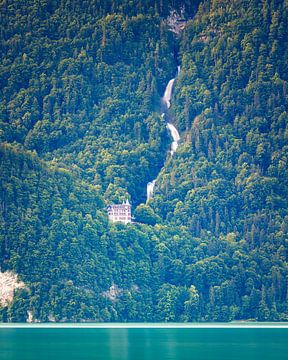 Giessbachwaterval, Zwitserland van Henk Meijer Photography