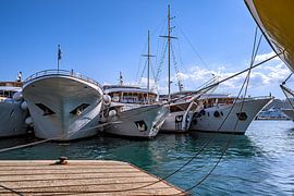 Croatia : Harbour views from Split by Photoart-Naegele