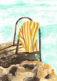 Strandtuch „Coastal“ von Karen Menzenbach