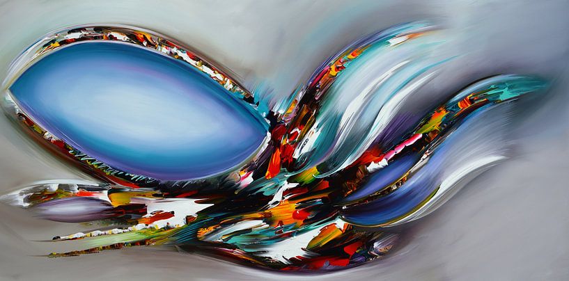 Blue Light by Gena Theheartofart