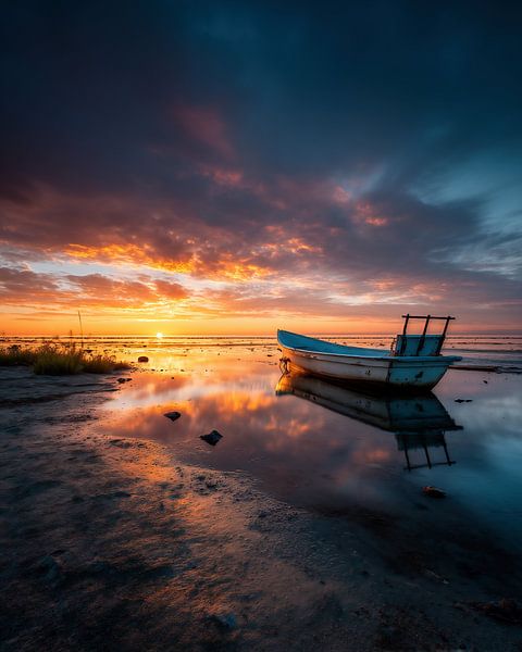 Schemering van fernlichtsicht