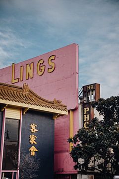 Architectuur in Chinatown, Los Angeles van Eline Gerritsma