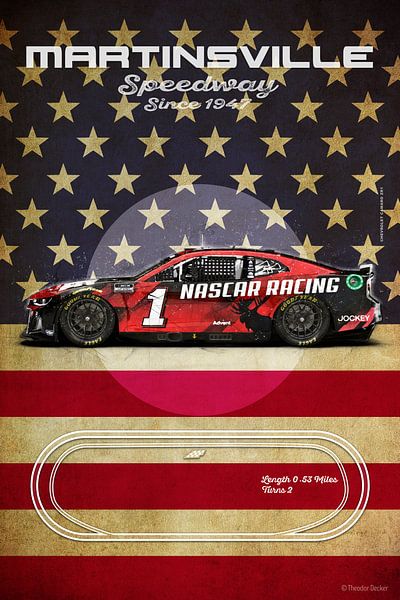 Martinsville Speedway par Theodor Decker
