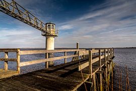 View of the Lauwersmeer by piet douma