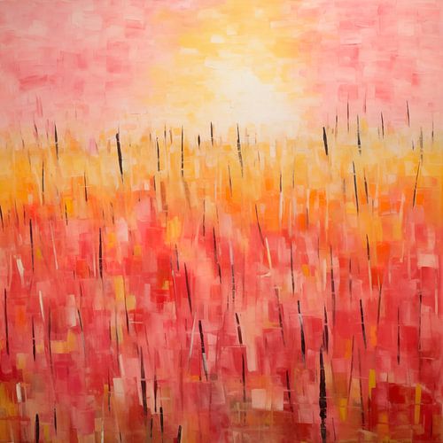 Sunrise in pastel shades