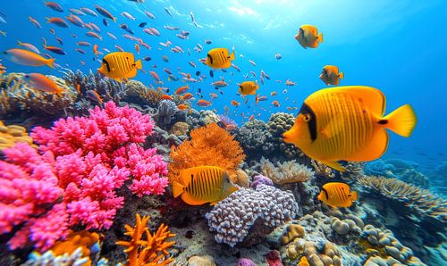 Tropische Onderwaterdans