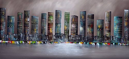 Skyline by Gena Theheartofart