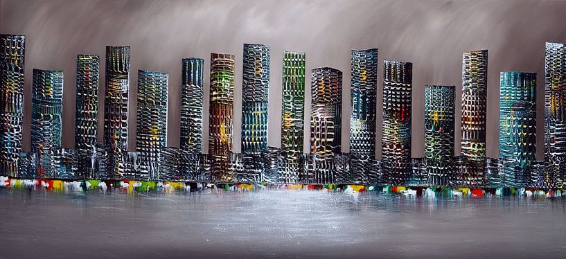 Skyline von Gena Theheartofart