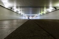 Rotterdam CS - Tunnel von Linda Slingerland Miniaturansicht