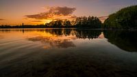 Zonsondergang aan de Suikerzijde