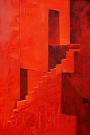 Abstract ontwerp van Abstract Schilderij