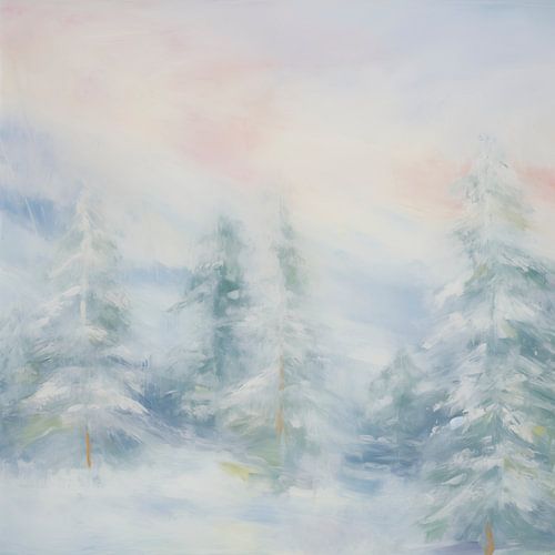 Snow-covered landscape