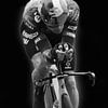 Wout van Aert Schwarz-Weiß-Foto von FreddyFinn