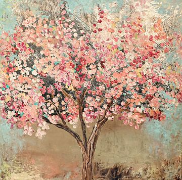 spring! ( blossoming tree)...tree of hope.. van Els Fonteine