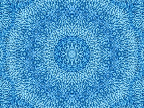 Winter Denim (IJstructuren Mandala)