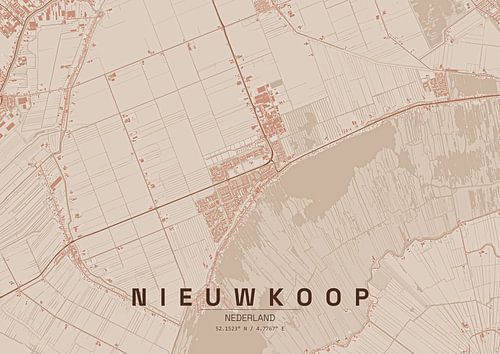 Nieuwkoop Plattegrond