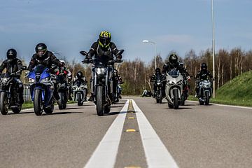 Motorcycle crew holland von Westland Op Wielen