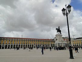 Praça do Comércio, Lissabon, Portugal van Liza Foppen