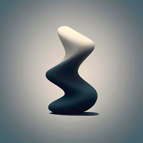 Organische vormen, van 3d naar 2d beeld