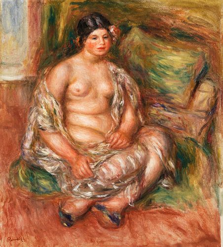 Renoir, zittende slavin (1918)
