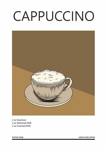Cappuccino-Kaffee von Ratna Mutia Dewi