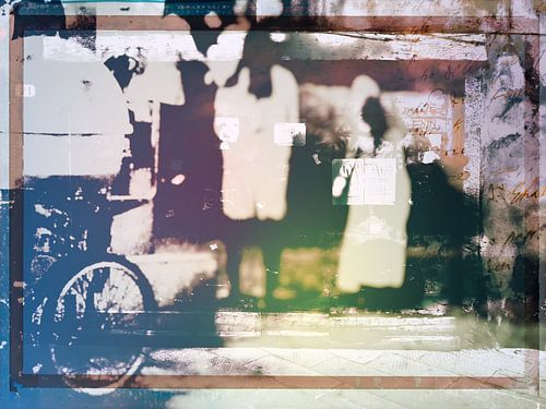 Two girls walking together