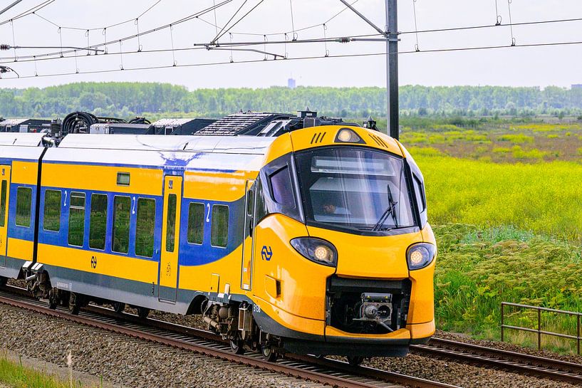 ICNG Intercity Nieuwe Generatie train of the NS Nederlandse Spoo by Sjoerd van der Wal Photography