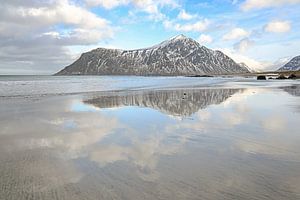 Plage de Skagsanden, Lofoten
