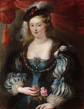 Portret van een jonge vrouw, Peter Paul Rubens