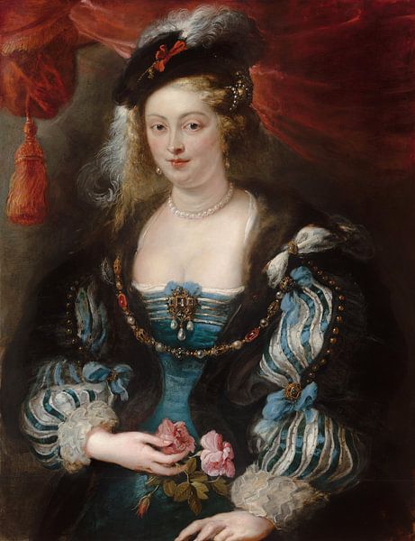 Bildnis einer jungen Frau, Peter Paul Rubens von Meisterhafte Meister