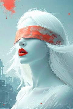 Red lips... by Ans Bastiaanssen