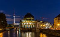 Berliner Skyline mit Fernsehturm und Museumsinsel von Frank Herrmann Miniaturansicht