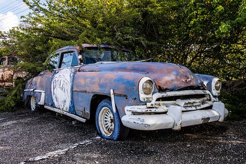 Verlaten auto van Gertjan Hesselink