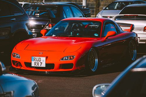 Mazda Rx-7 vintage style (Japanische Autos)