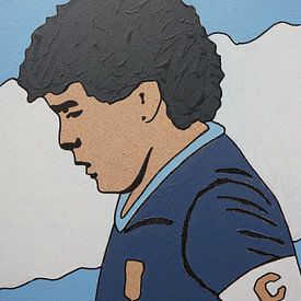 Diego Maradona van hou2use