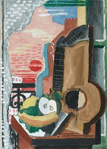 Louis Marcoussis - Stillleben vor dem Fenster (um 1920)