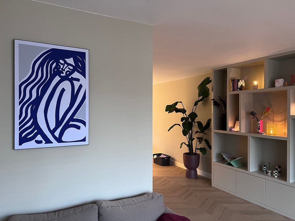 The Silence (blue Version)  von Treechild 