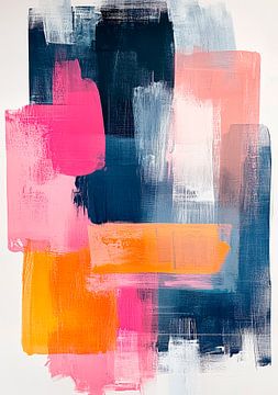 Colorful Abstraction van Harry Hadders