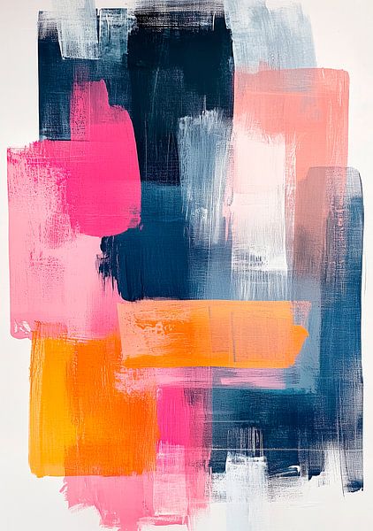 Bunte Abstraktion von Harry Hadders Design