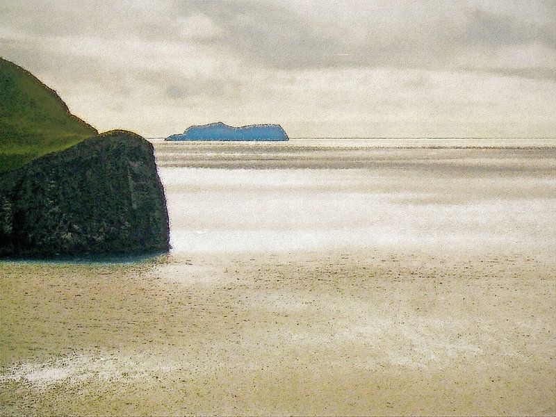 Der Ozean bei Heimaey, Island von Frans Blok