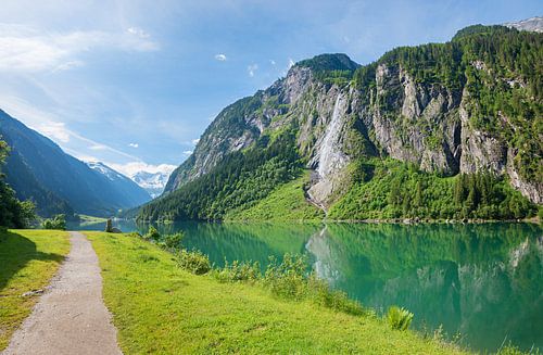 Wasserfallweg am Stillupspeicher im Zillertal